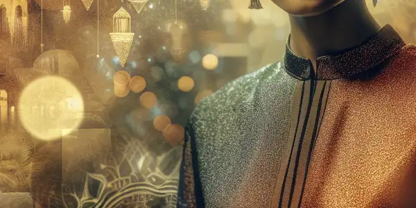 A confident woman with textured skin in a dimly lit, intimate room, embodying sensuality and allure.